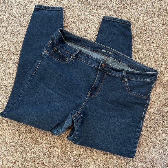 Maurice's Skinny Jeans - Size 16w - Picture 1 of 4